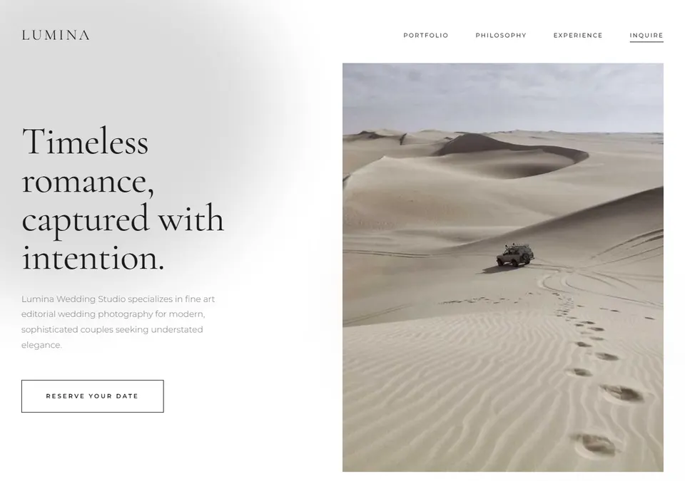 Wedding photography theme